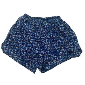 Nike Vintage Women Running‎ Athletic Shorts Sz S Abstract Key pocket white liner